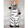 Orange Ohren Madagaskar Zebra Marty Maskottchen Kostüm