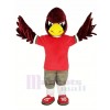 Cool rot Adler Maskottchen Kostüm Tier