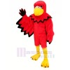 rot Lustig Vogel Maskottchen Kostüme Karikatu