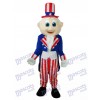 Uncle Sam Maskottchen Erwachsene Kostüm Cartoon Menschen