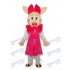 Nettes Plump Schwein-Maskottchen-erwachsenes Kostüm-Tier