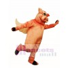 Fliegend Schwein Schwein Ferkel Maskottchen Kostüm