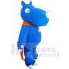 Hochwertige Blue Rhino Maskottchen Kostüme