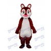 Pink Nose Eichhörnchen Maskottchen Adult Kostüm Tier