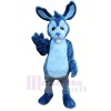 Hoch Qualität Blau Hase Maskottchen Kostüme Karikatur
