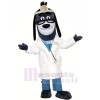 Arzt Hund mit Brille Maskottchen Kostüme Tier
