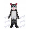Kleine Grau Tiger Maskottchen Erwachsene Kostüm Tier
