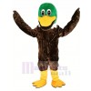 Grün Kopf Stockente Ente Maskottchen Kostüm Tier