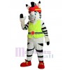 Zebra maskottchen kostüm