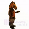 Top-Qualität Brown Mustang Maskottchen Kostüme Erwachsene