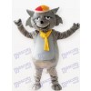 Grey Wolf Tier Maskottchen Kostüm für Erwachsene