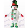 Weiße Schneemann Weihnachten Xmas Maskottchen Kostüm