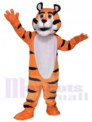 Tony das Tiger Maskottchen Kostüm Orange Tiger Kostüm Outfit