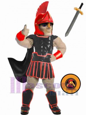 Spartanisch Trojaner maskottchen kostüm