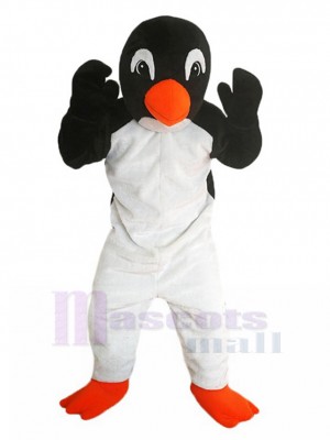 Netter Schwarzweiss-Pinguin Maskottchen Kostüm Tier