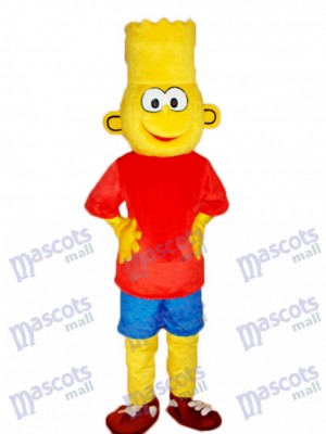Bart Simpson Die Simpsons Maskottchen Erwachsene Kostüm Karikatur Anime