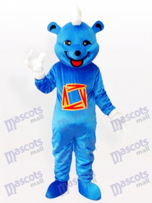 Blue Bear Tier Maskottchen Kostüm