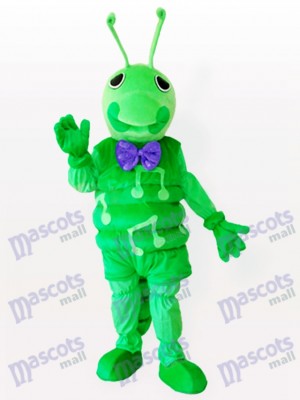 Grünes Caterpillar Insekt erwachsenes Maskottchen Kostüm
