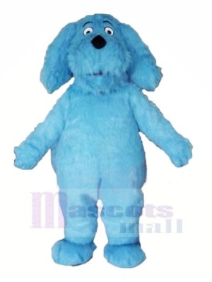 Blau Pelzig Hund Maskottchen Kostüme Tier