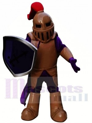 Spartanischer Trojaner des Kupferritters Maskottchen Kostüm