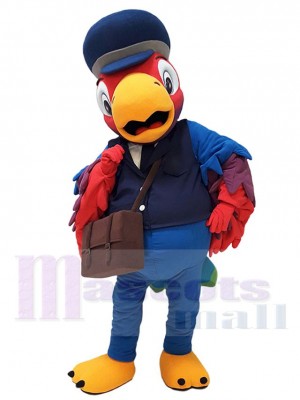 Papageienvogel der Polizei Maskottchen-Kostüm Für Erwachsene Maskottchenköpfe