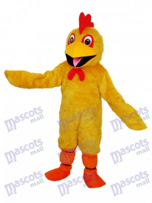 Gelbes Huhn Maskottchen Erwachsenes Kostüm Tier