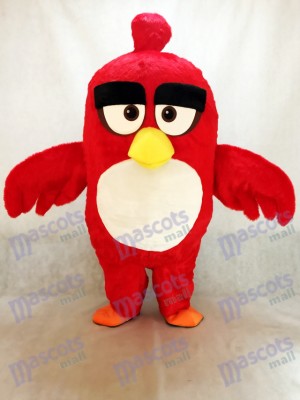 Niedliche rote Vogel Animation Tier Maskottchen Kostüm