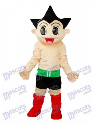 Astro Boy Maskottchen Erwachsene Kostüm Karikatur Anime