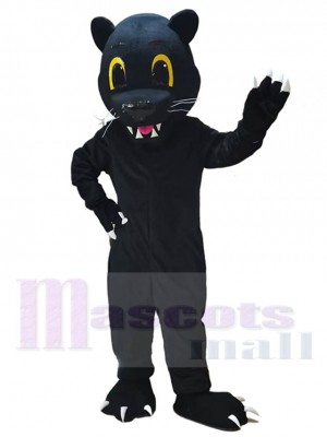 Schwarzer Panther-Leopard Maskottchen-Kostüm Für Erwachsene Maskottchenköpfe