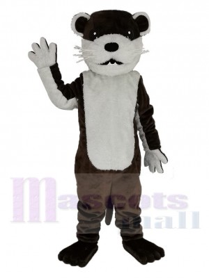 Braun Otter Maskottchen Kostüm Tier