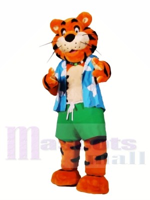 Sport Leichte Tiger Maskottchen Kostüme