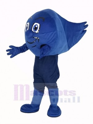 Blau Komet Maskottchen Kostüm