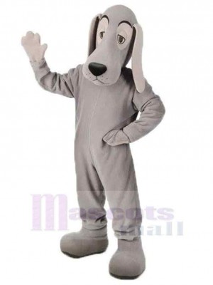 Power Grey Husky Hund Maskottchen Kostüm Tier Erwachsener