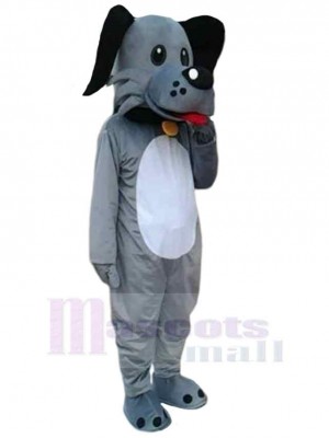 Neuer grauer Hund Maskottchen Kostüm Tier Erwachsene
