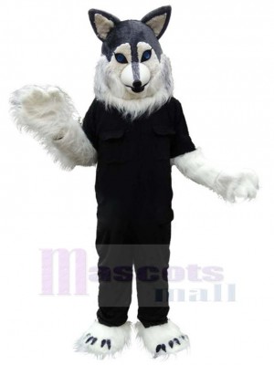 Hochwertiger Plüsch Wolf Husky Maskottchen Kostüm Tier