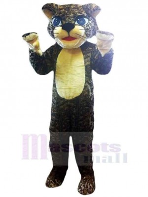 Großäugiger Leopard Maskottchen-Kostüm Tier