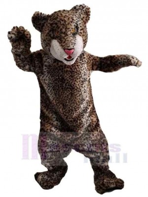 Frecher Leopard Maskottchen-Kostüm Tier