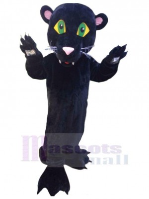 Kostüm Schwarzer Panther Maskottchen-Kostüm Tier