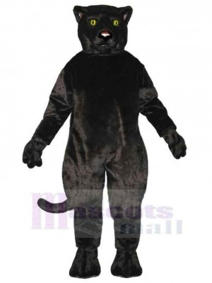 Fetter schwarzer Panther Maskottchen-Kostüm Tier