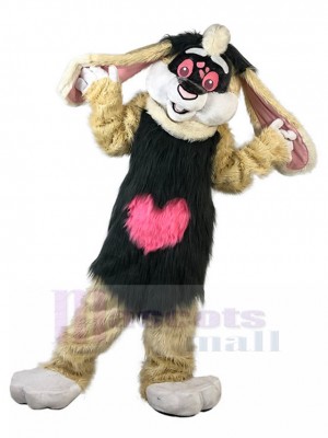 Plüschbraunes Kaninchen Osterhase Maskottchen Kostüm Tier