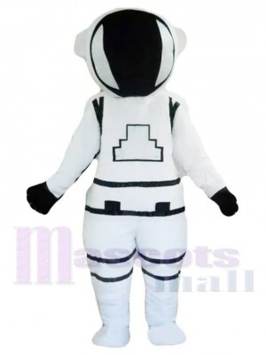 Weißer Astronaut Kosmonaut Maskottchen Kostüm Menschen