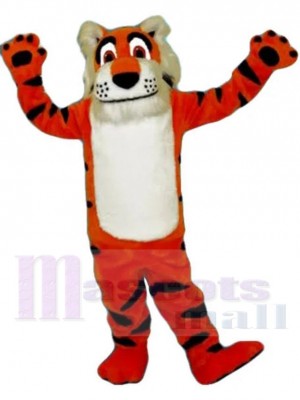 Freundlicher Plüsch Tiger Maskottchen Kostüm Tier