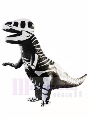 Skelett T-REX Schädel Dinosaurier aufblasbare Halloween Weihnachts kostüme für Erwachsene