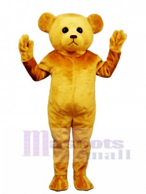 New Tan Teddybär Maskottchen Kostüm Tier 