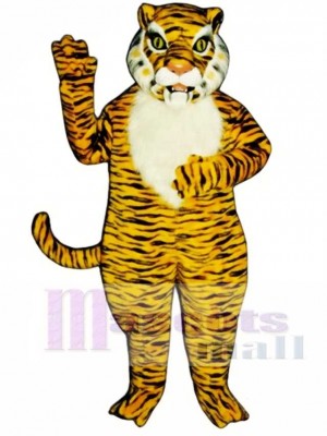 Nettes realistisches Tiger Maskottchen Kostüm Tier