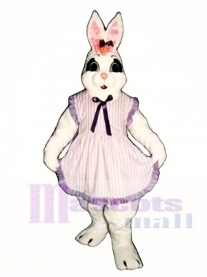 Niedlich Cindy Ostern Häschen mit Schürze Maskottchen Kostüm Tier