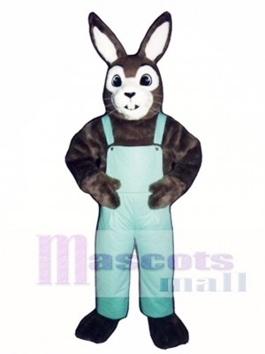 Ostern J.R. Hase Kaninchen mit Lätzchen Overall Maskottchen Kostüm Tier