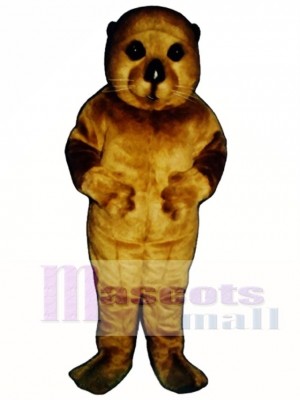 Nettes Baby Otter Maskottchen Kostüm Tier