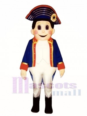 Colonial Boy Maskottchen Kostüm Menschen
