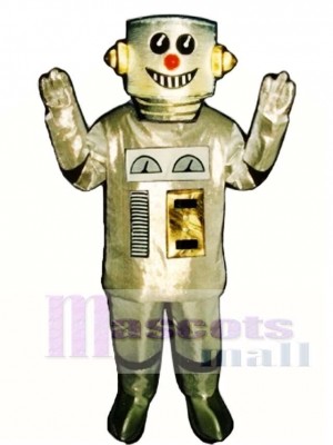 Roboter Maskottchen Kostüm